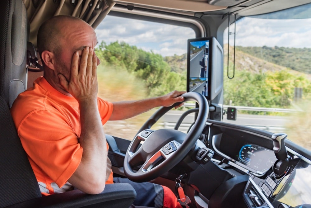 fatigued truck drivers in virginia beach accidents